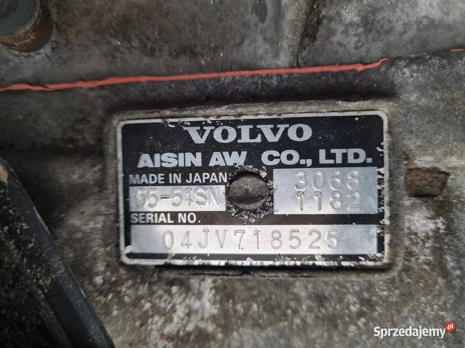 SKRZYNIA BIEGÓW 5551SN Volvo S80 S60 V70 II 24 osobowe sprzedam