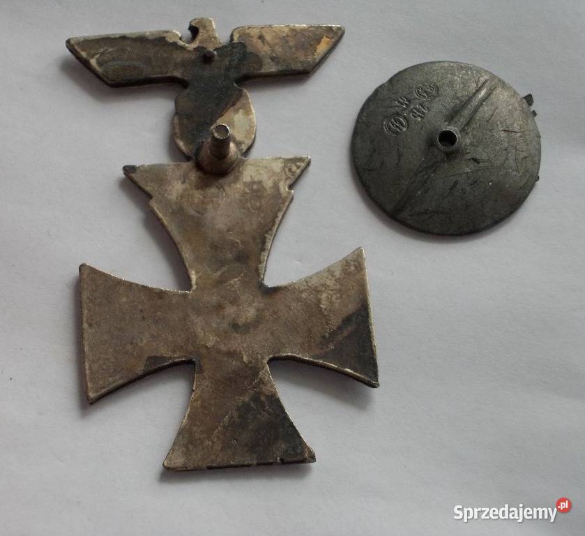 kopia Krzyż żelazny 1914 I klszpanga 1939r k46 mazowieckie Warszawa
