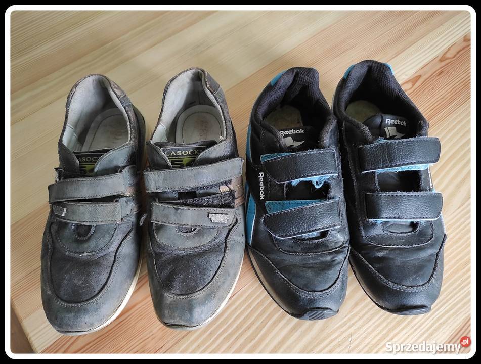 Dwie pary butów REEBOK 34 i Lasocki 35 mazowieckie Płock sprzedam