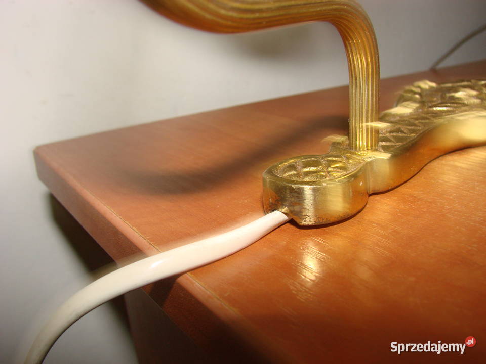 mosiężny kinkiet Pruszcz Gdański