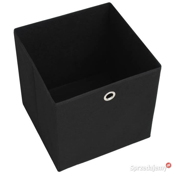 Pudełka z włókniny 10 28x28x28 czarne WM325189 Pozostałe mazowieckie Warszawa