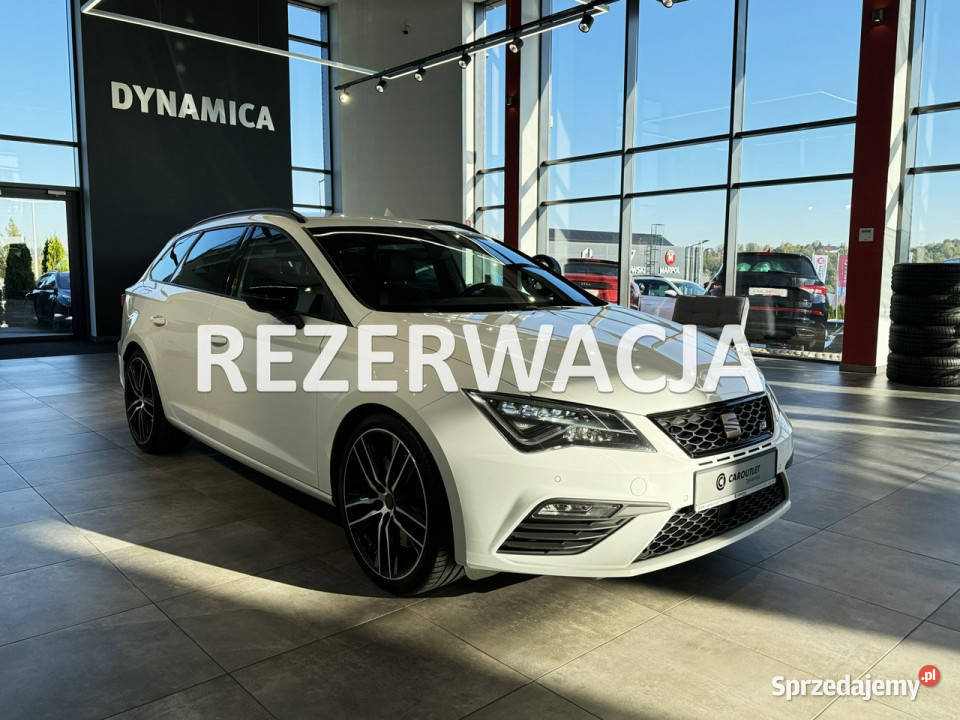 Seat Leon ST Cupra 2.0TSI 300KM DSG 4drive 2019 r., salon PL, 12 m-cy gwar…