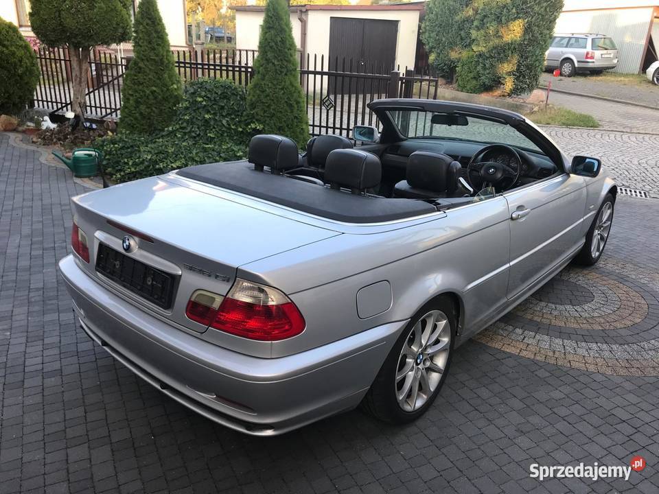 Bmw e46 cabrio 25 benzyna manualna Wodzisław Śląski