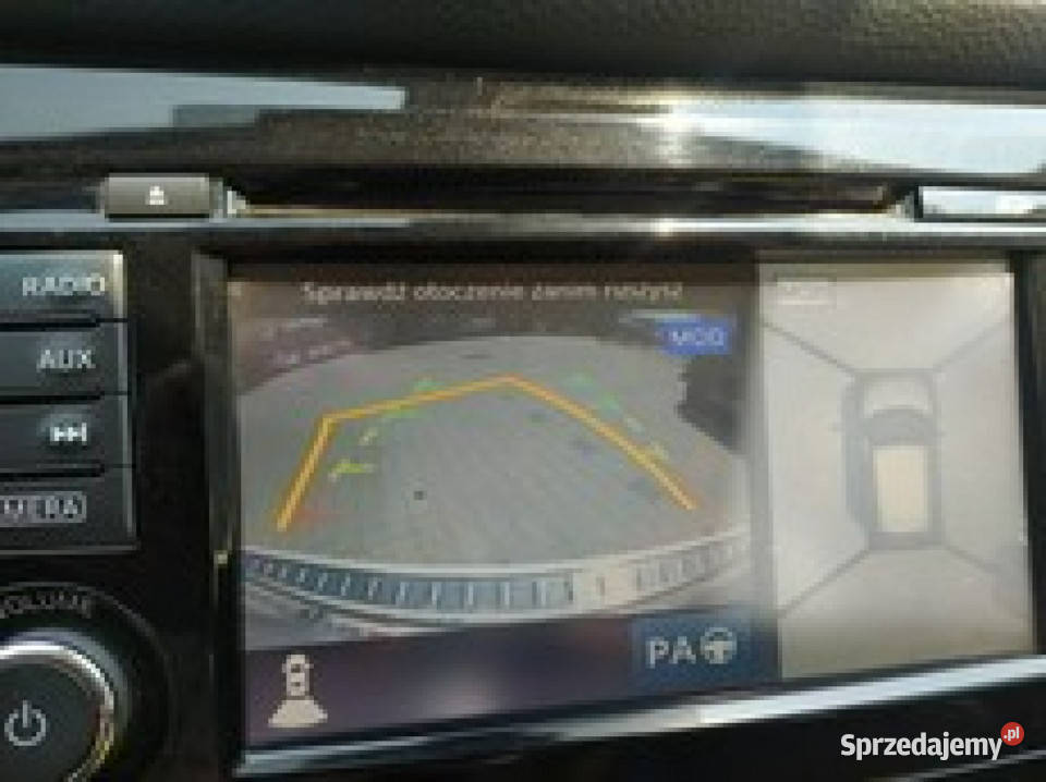Nissan Qashqai 12 DIGT TEKNA Krajowy kamera cofania Łódź