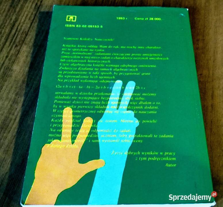 Matematyka 5 podręcznik klasy piątej szkoły Podręczniki Gdańsk