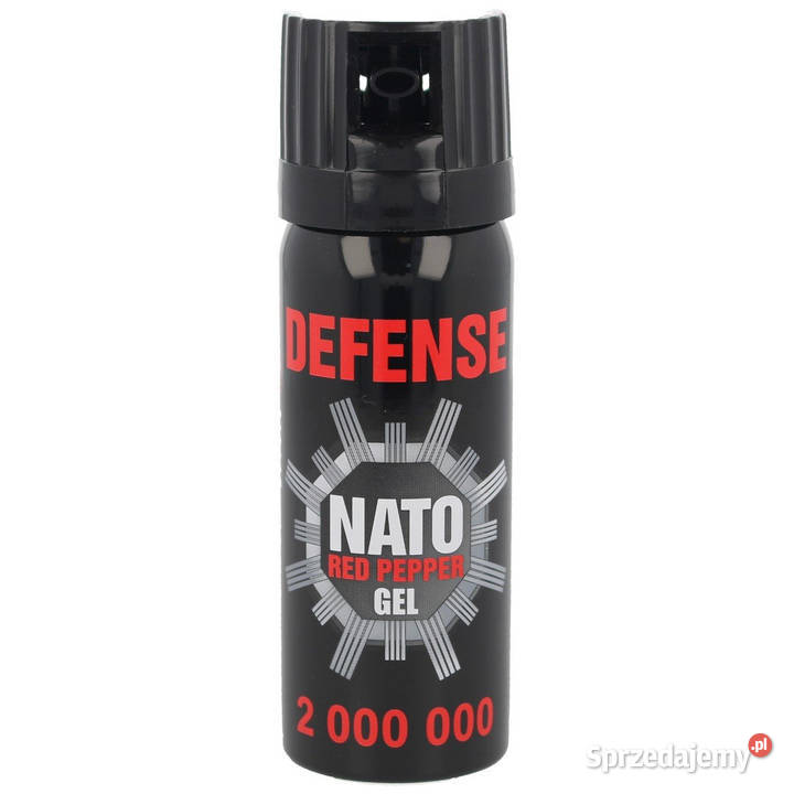 Gaz pieprzowy Sharg Defence Nato Gel 2mln SHU mazowieckie Maciejowice