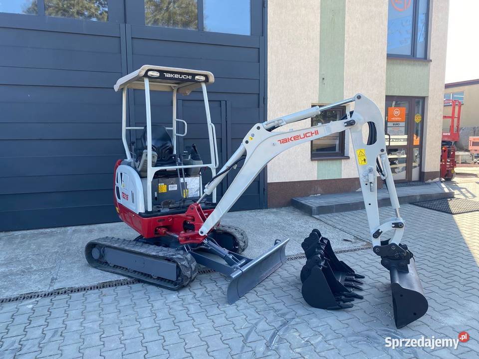 Takeuchi TB 216 otwarta kabina nowa Rok produkcji 2019 Myślenice