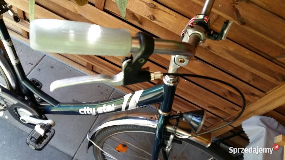 Damka ciemna zieleń koła 28 hamulec nożny dolnośląskie Wrocław