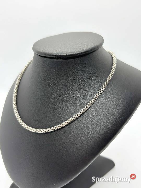 Srebrna bransoletka pr 925 17g Długość 22 warmińsko-mazurskie Elbląg