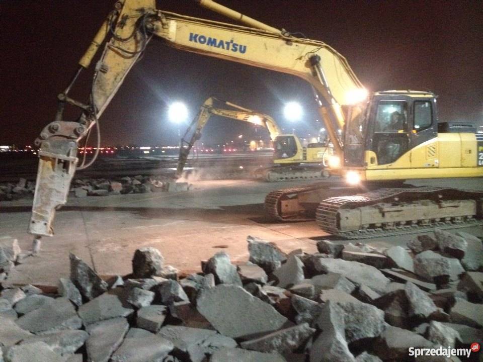 beton kruszony najwyższa jakość lotnisko CHOPIN