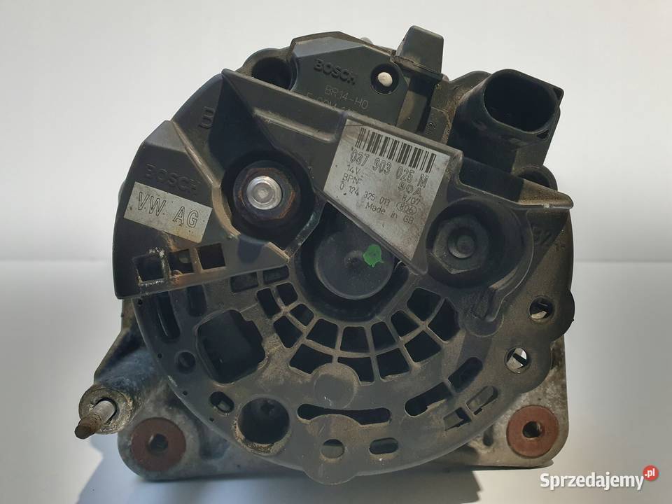 ALTERNATOR Skoda Fabia II 14 16V bosch Układ elektryczny silnika lubelskie Chełm sprzedam