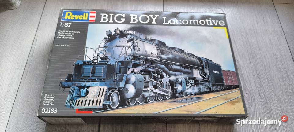 Model do sklejania REVELL 02165 Big Boy H0 187 Bytom