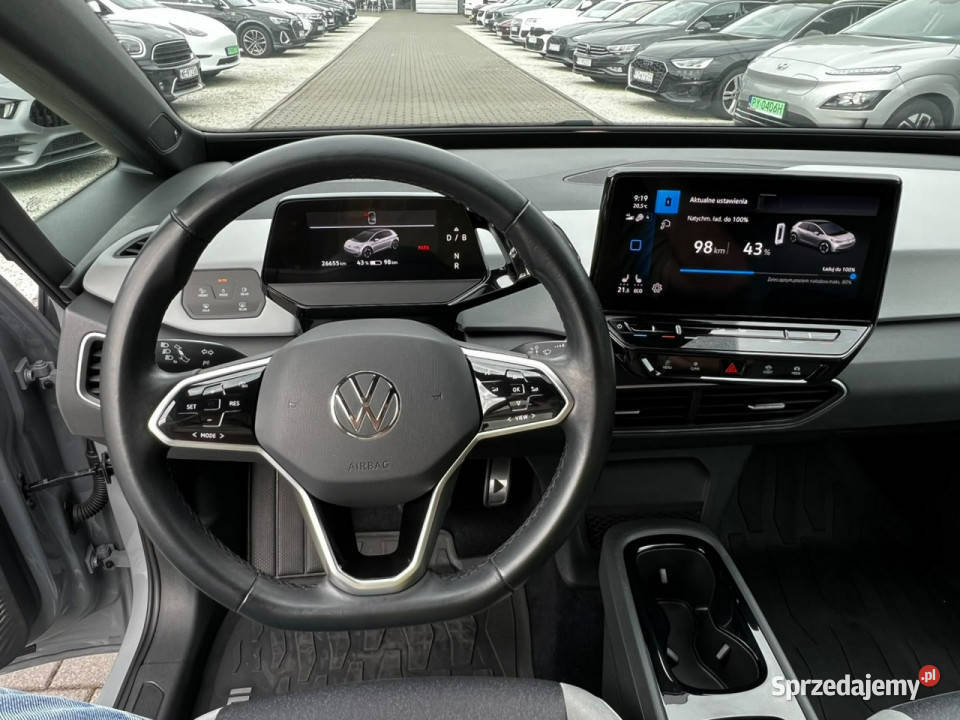 Volkswagen ID3 PRO 204 58kWH Grzane fotele przyciemniane szyby ID.3 wielkopolskie Baranowo