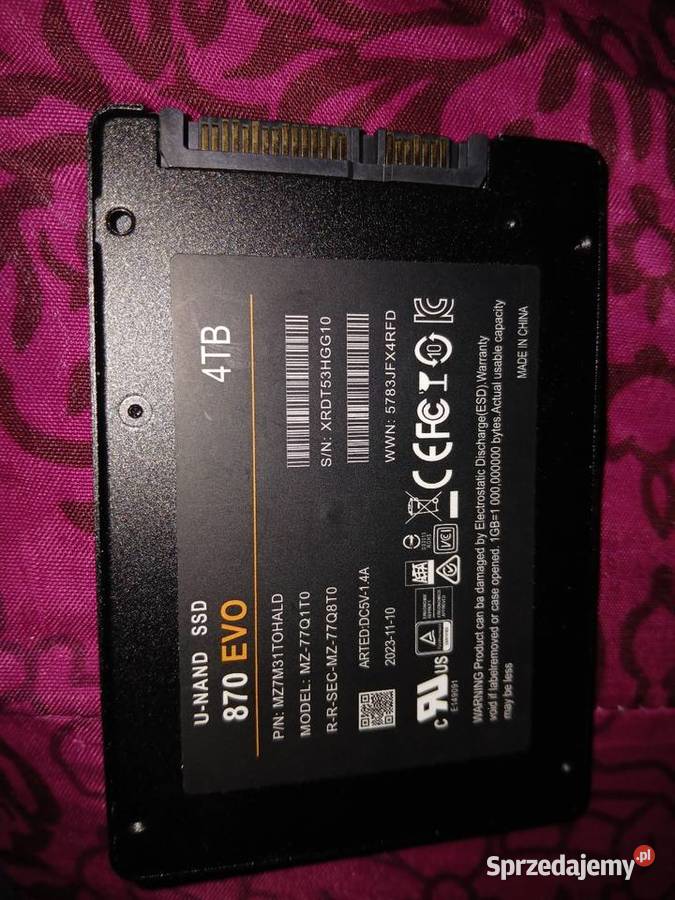 Samsung dysk ssd Dyski Inowrocław