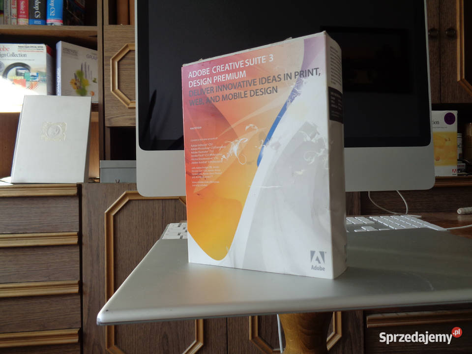 Adobe CS3 Photoshop 100 Box Mac działający opolskie Brzeg