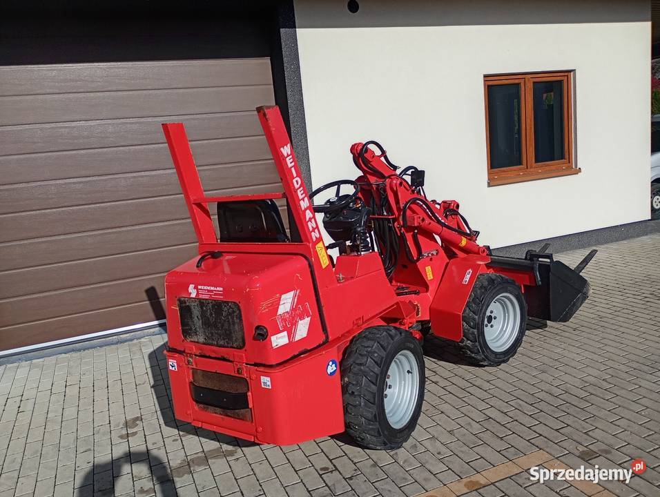 Ładowarka Weidemann 1240szufla widły paletowe Pozostałe Bychawa