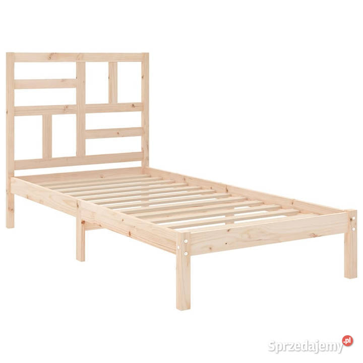 Rama łóżka lite drewno 100 x 200 WM3105940 Warszawa
