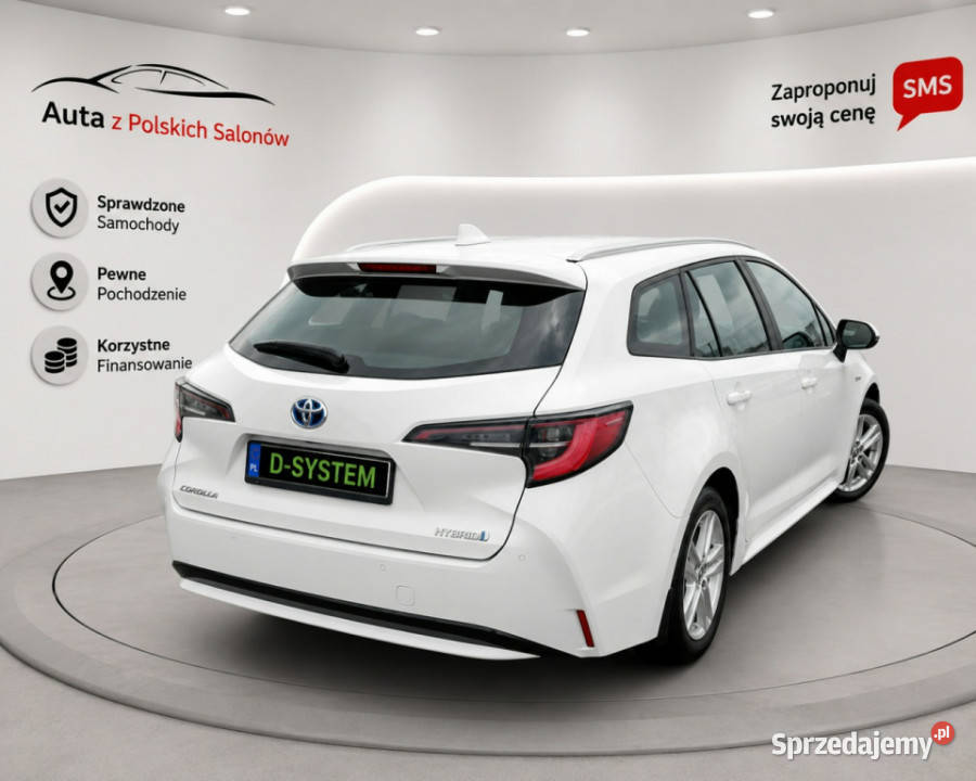 Toyota Corolla 21 Salon Polska 18 HYBRID 1wł z podlaskie Białystok