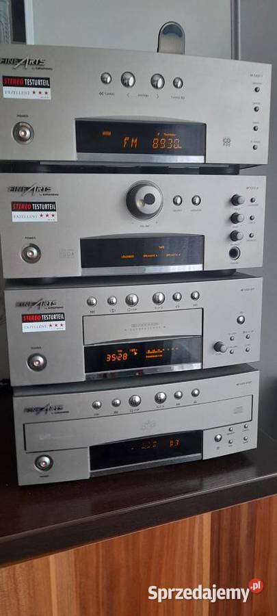 Wieża grundig 4 elementy FineArts Pro Logic Sławno
