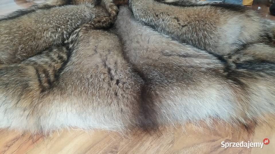 Futro naturalne z jenota r 40 42 Rozmiar 42(XL) śląskie Wojkowice Kościelne