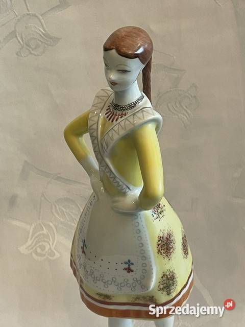 Figurka porcelanowa Hollóhza Węgry Kobieta w Kraków