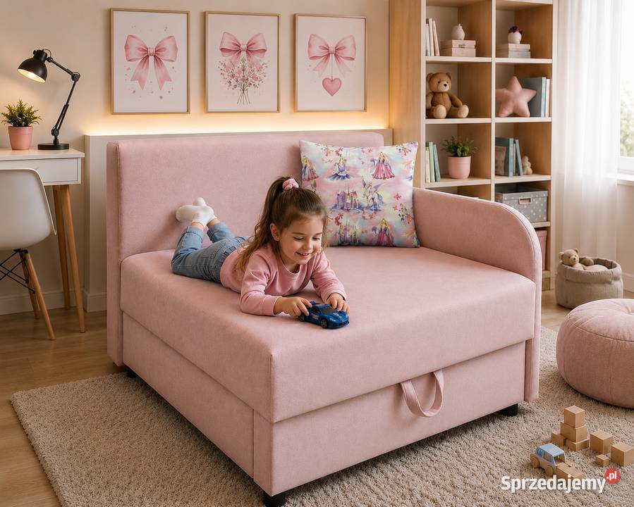 Sofa do Pokoju Dziecięcego Rozkładana 190 80 Kępno
