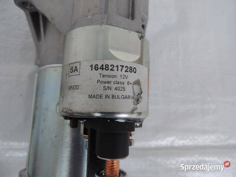 Rozrusznik samochodowy Nissan QASHQAI 1648217280 sprzedam