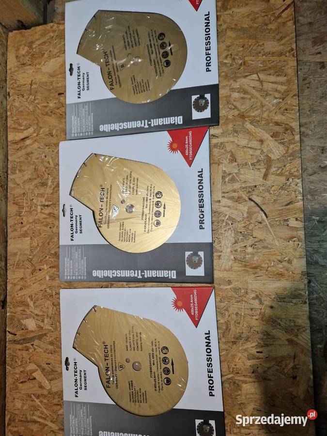 TARCZA 400 DIAMENTOWA SEGMENTOWA DO BETONU Spalinowe Głogowa
