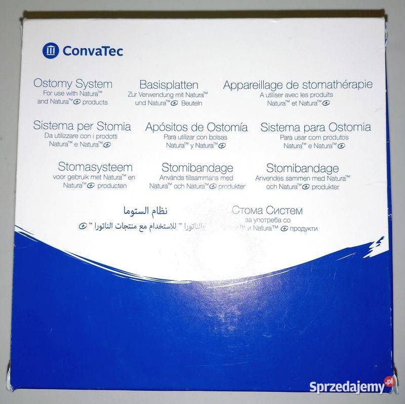 420235 Płytka stomijna Convatec Natura pomorskie Tuchom