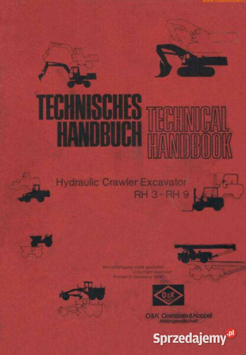 Oik OK RH7 RH8 RH9 instrukcja napraw Kielce sprzedam