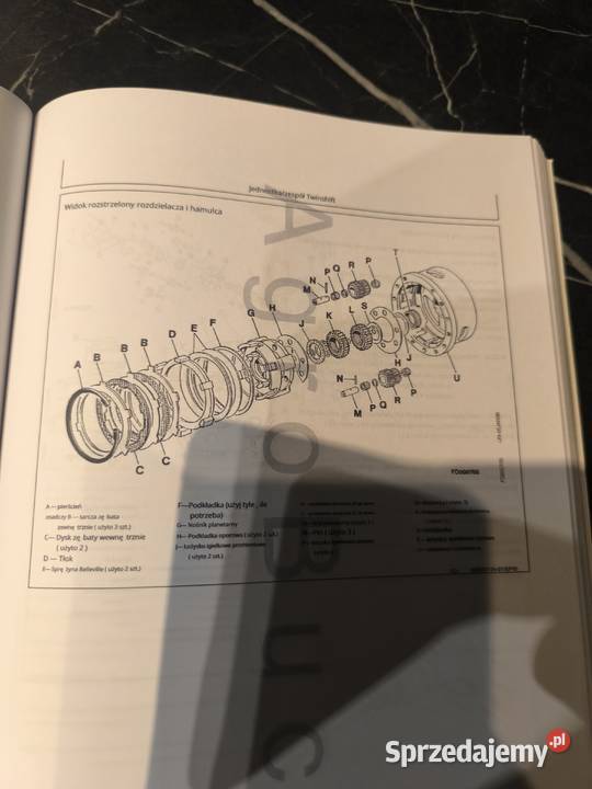 INSTRUKCJA SERWISOWA RENAULT CERES TWINSHIFT 95 Kamień Pomorski