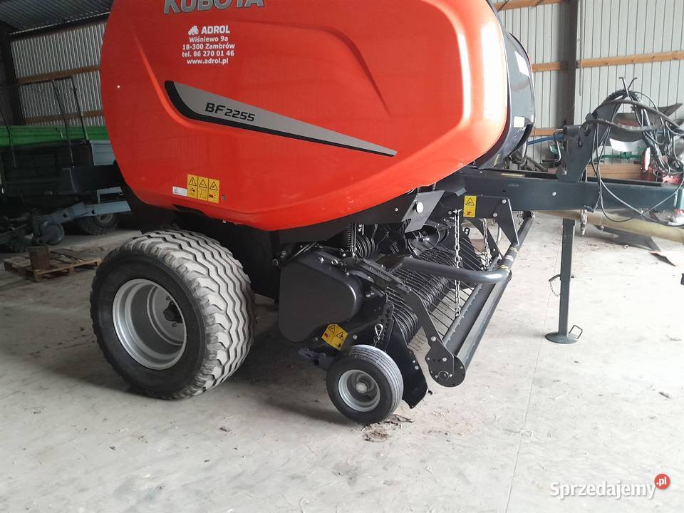 Prasa Kubota Kverneland Fendt BF 2255 SC 14 nieuszkodzony podlaskie Rutki-Kossaki