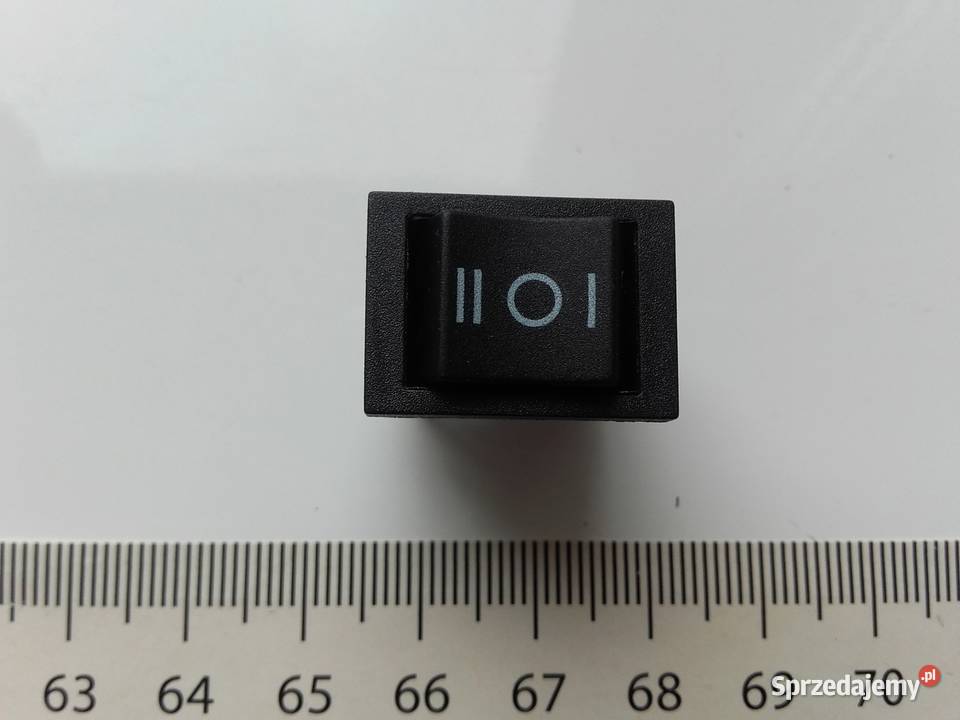 Prostokątny przełącznik kołyskowy 3pozycje Bydgoszcz