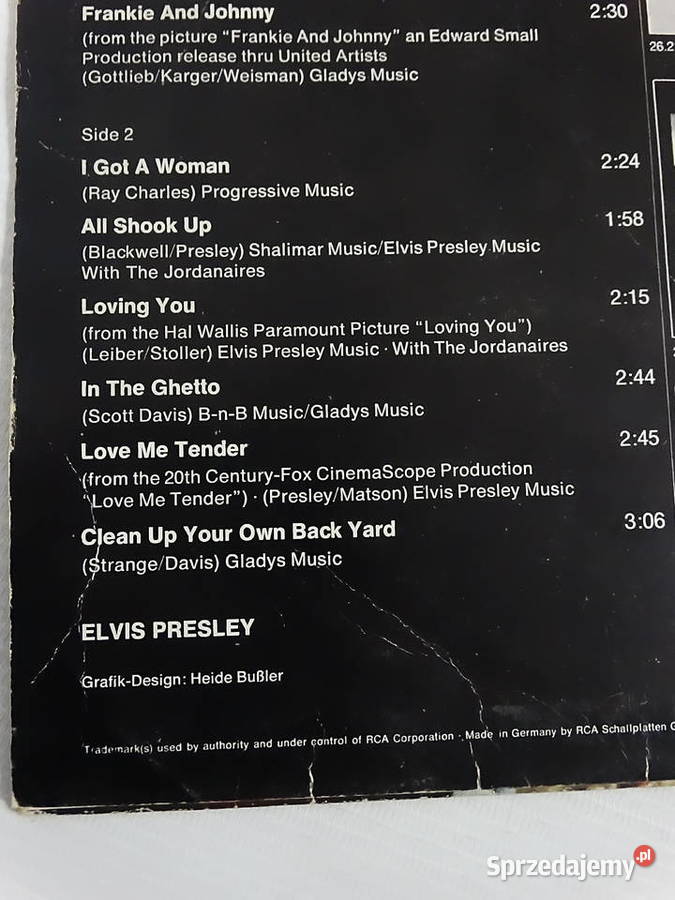 Elvis Presley Pure Gold Vinyl 1976 Klasyka Biłgoraj