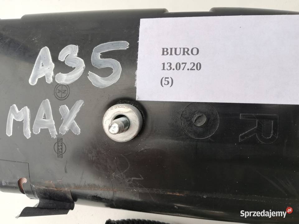 PODUSZKA AIRBAG FOTELA PASAŻERA NISSAN MAXIMA Nowy Tomyśl