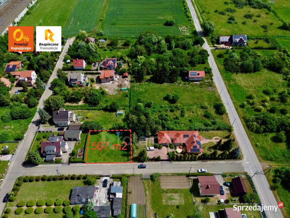 Działka 567m2 Gdańsk Gęsia