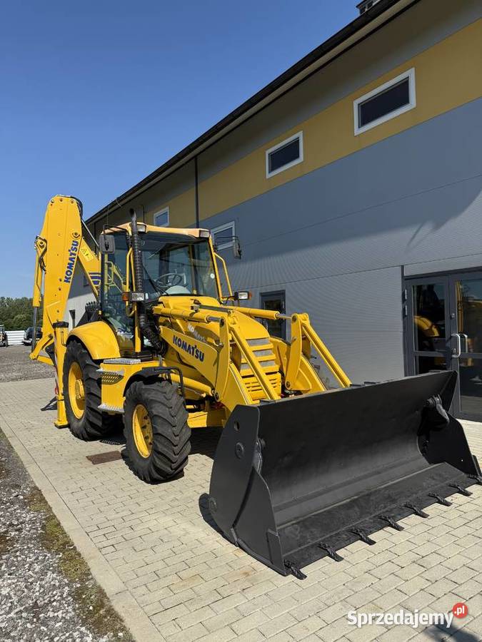 Koparko ładowarka KOMATSU 3 łyżki 600971818 Jarosław