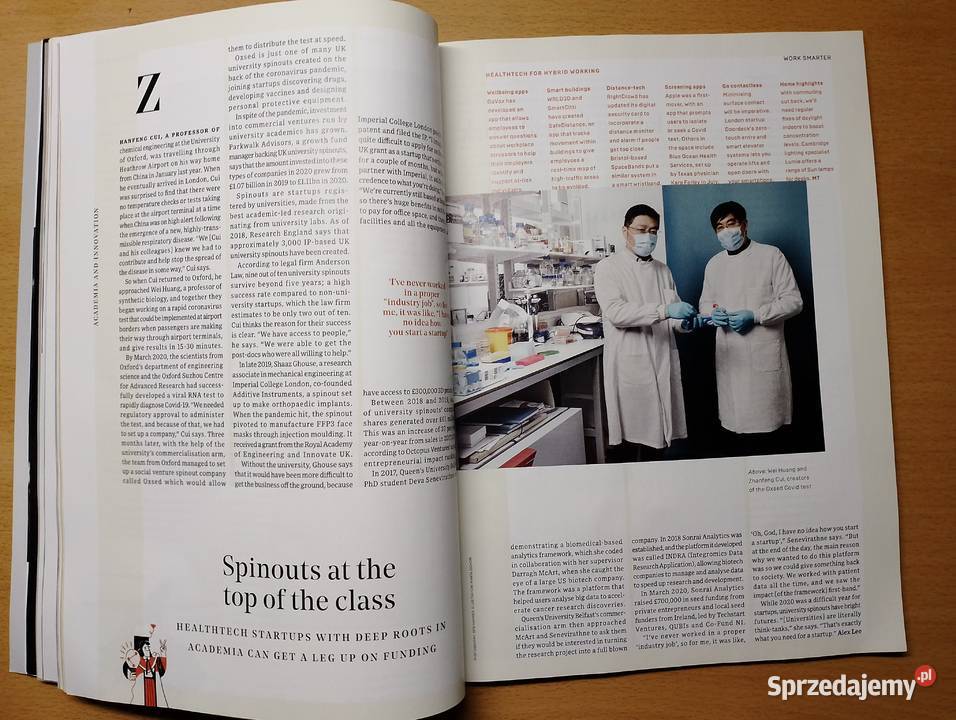 WIRED magazyn 52021 czasopismo angielsku Kultura i Rozrywka wielkopolskie Złotniki