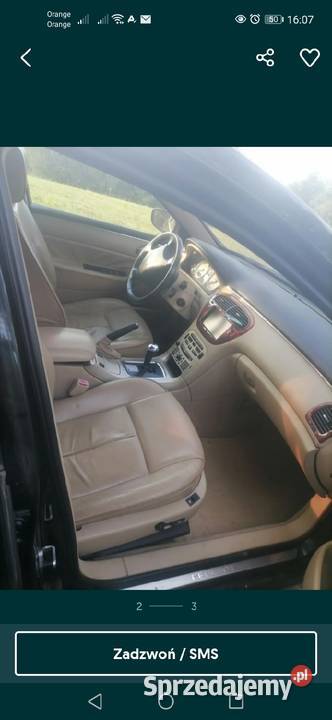 Peugeot 607 folel przód pasażera kierowcy Sompolno
