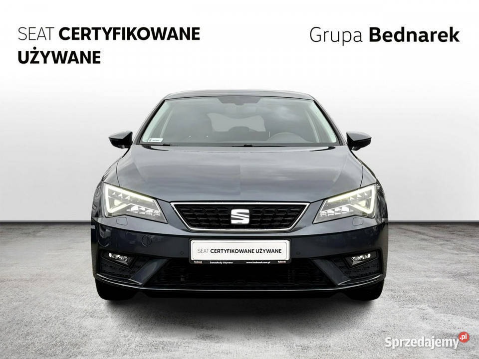 Seat Leon Bezwypadkowy Salon Polska Serwis ASO manualna Leon Łódź