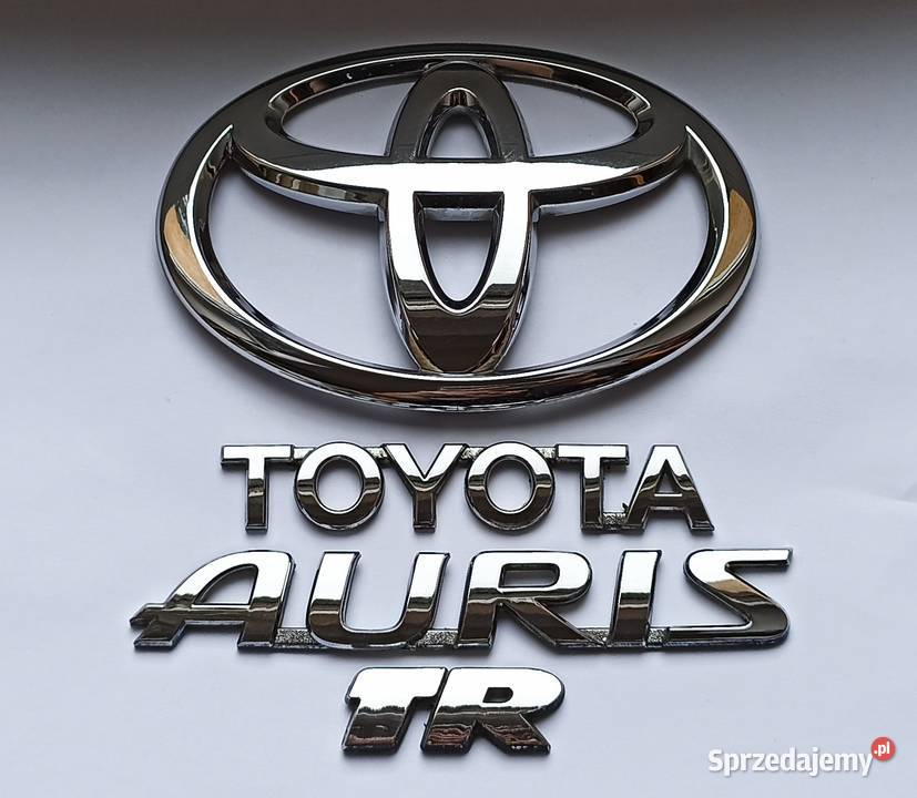 Napis emblemat Toyota Auris I 0609r Lipno