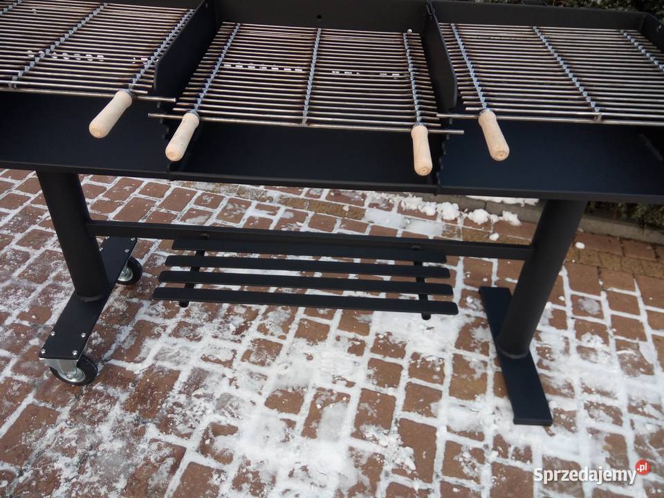Gastronomiczny grill TRÓJKOMOROWY blacha 5 mm wielkopolskie Damasławek