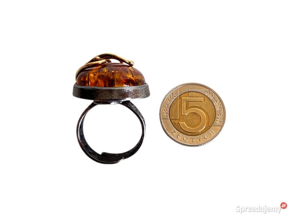 7436 Efektowny z Bursztynem w Oksydzie Kędzierzyn-Koźle