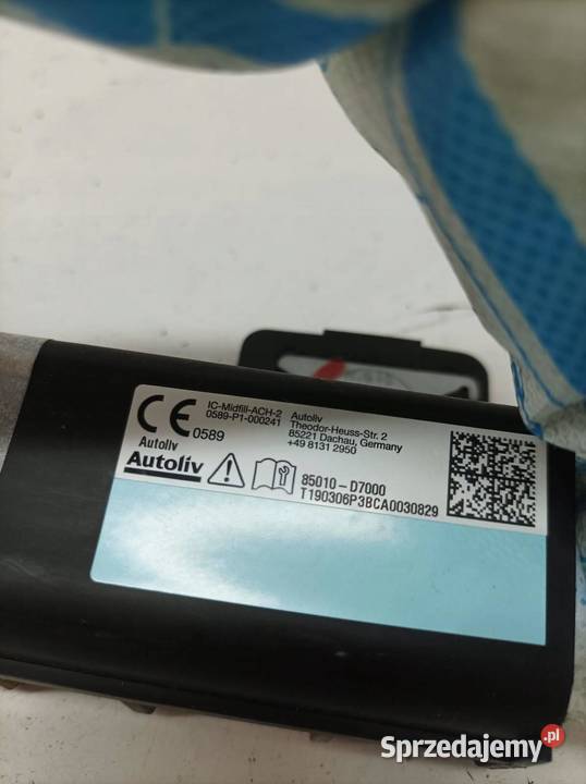 KURTYNA LEWA KIEROWCY 85010D7000 Hyundai Tucson Poduszki powietrzne świętokrzyskie