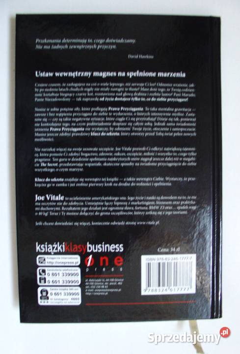 Klucz do sekretu Joe Vitale Łódź