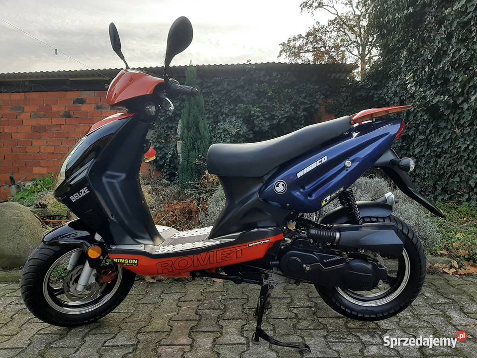 Zadbany Skuter Romet 747 50ccm 4t 2009r 4858 60h Tuczno