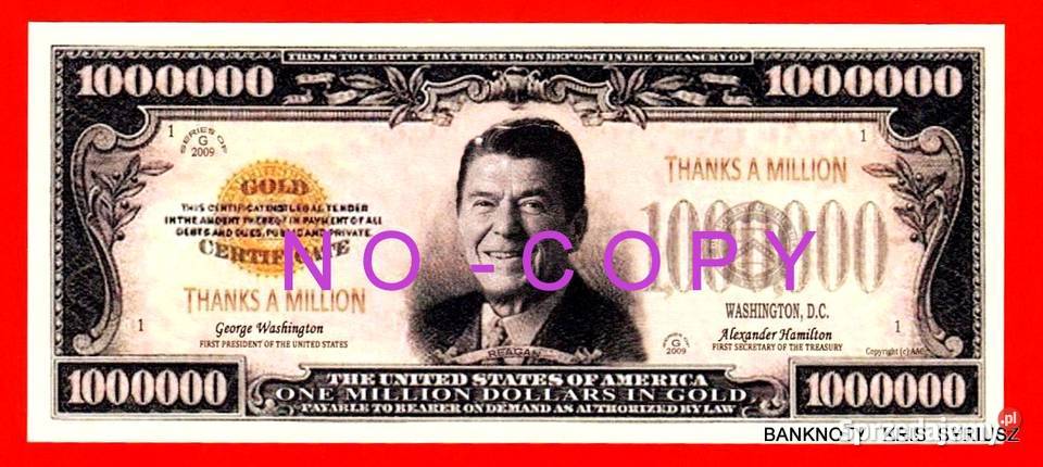 1 Milion Dolarów USA 2024r Joe Bieden UNC Kolor Wrocław