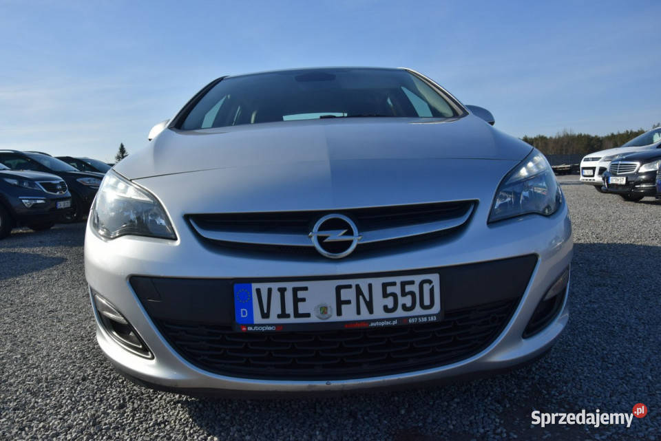 Opel Astra 14B 2015r 149 Sprowadzony Opłacony J manualna Majdan Sieniawski