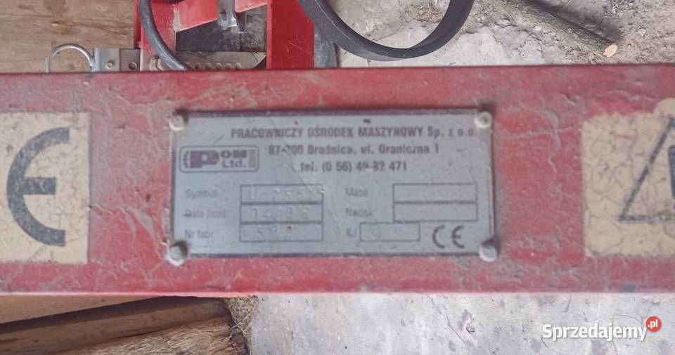 Agregat uprawowy POM Brodnica21mursus c360 Rolnictwo świętokrzyskie