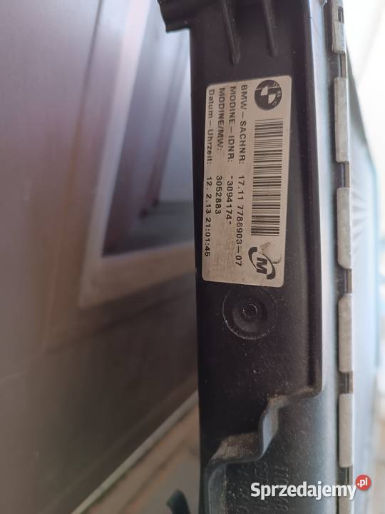Chłodnica BMW E90 E87 E60 Chłodnie wody Dąbrowa Górnicza